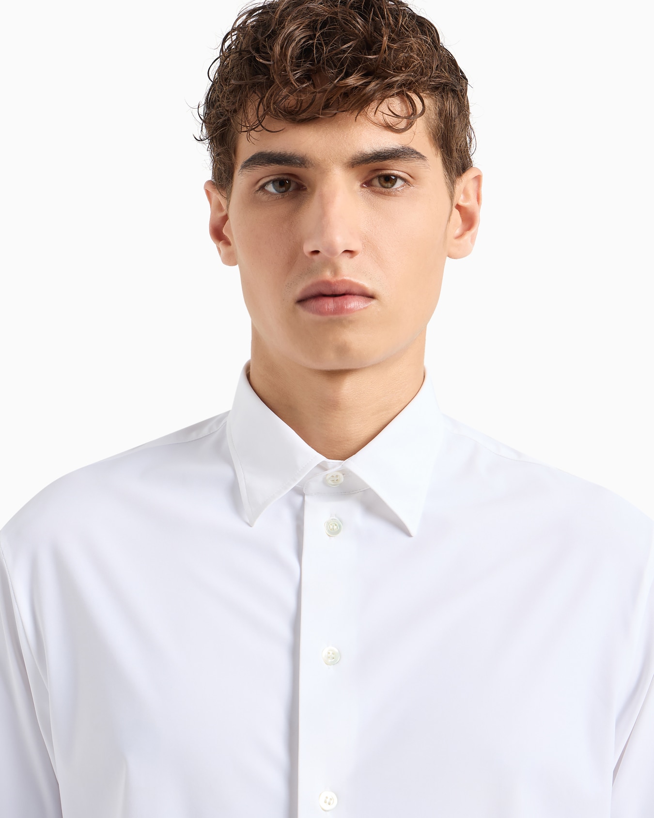 US Exclusive stretch fabric shirt Slide 4
