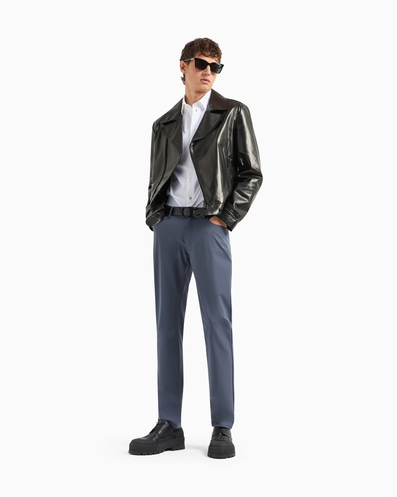 US Exclusive stretch fabric shirt Slide 1