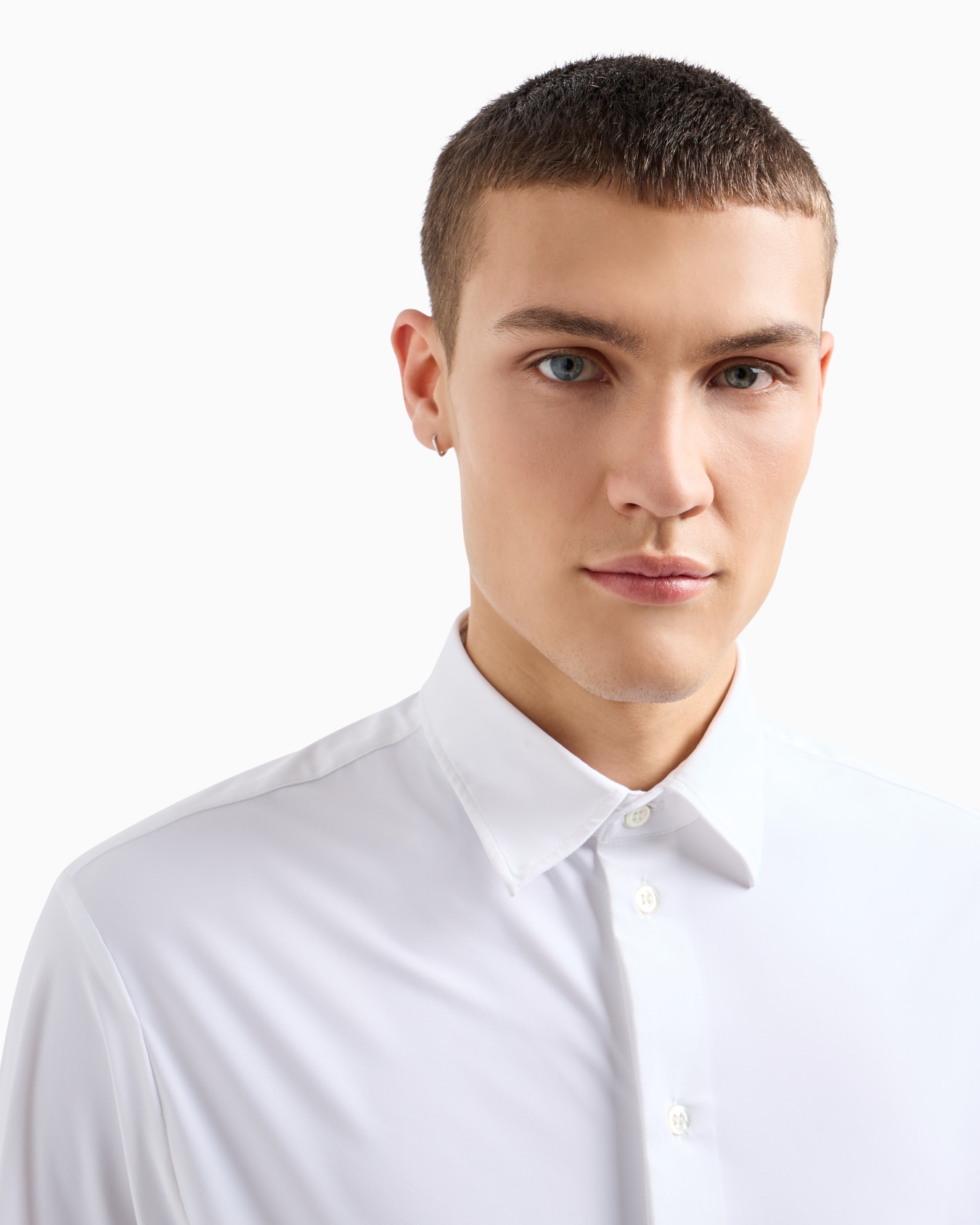US Exclusive stretch fabric shirt Slide 4