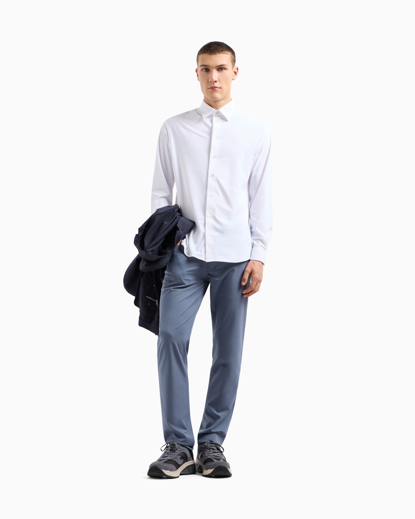 US Exclusive stretch fabric shirt Slide 1