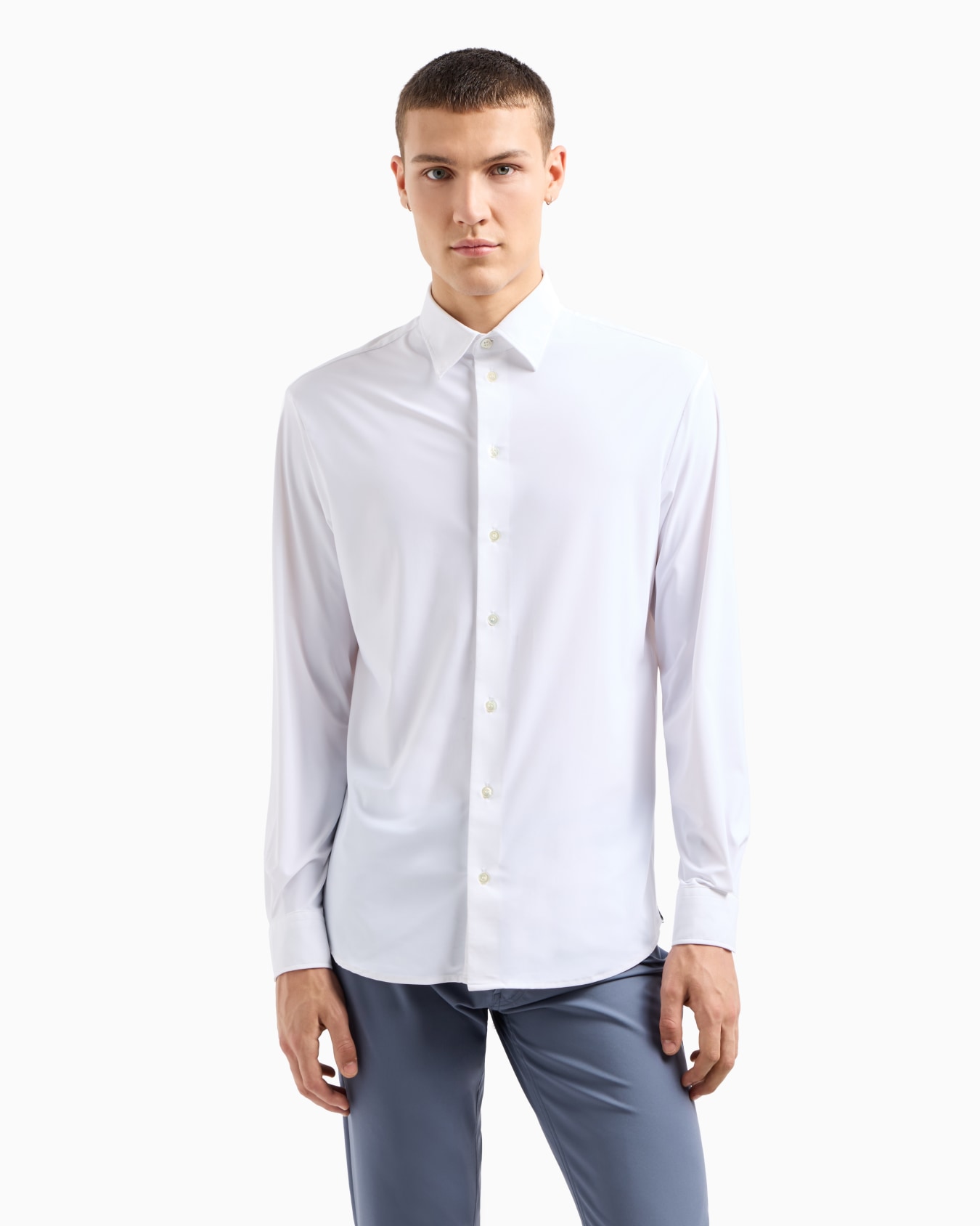 US Exclusive stretch fabric shirt Slide 3