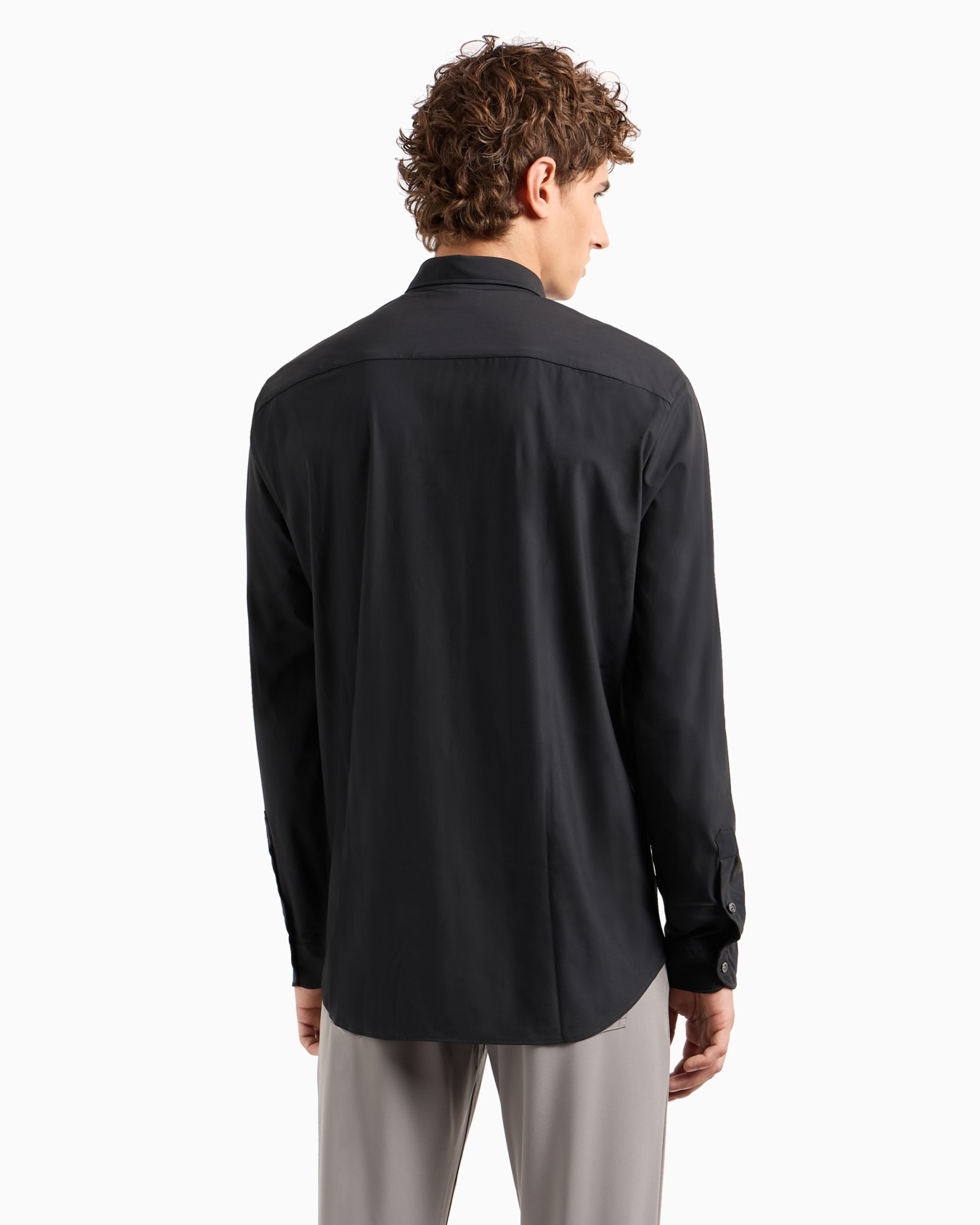 US Exclusive stretch fabric shirt Slide 2