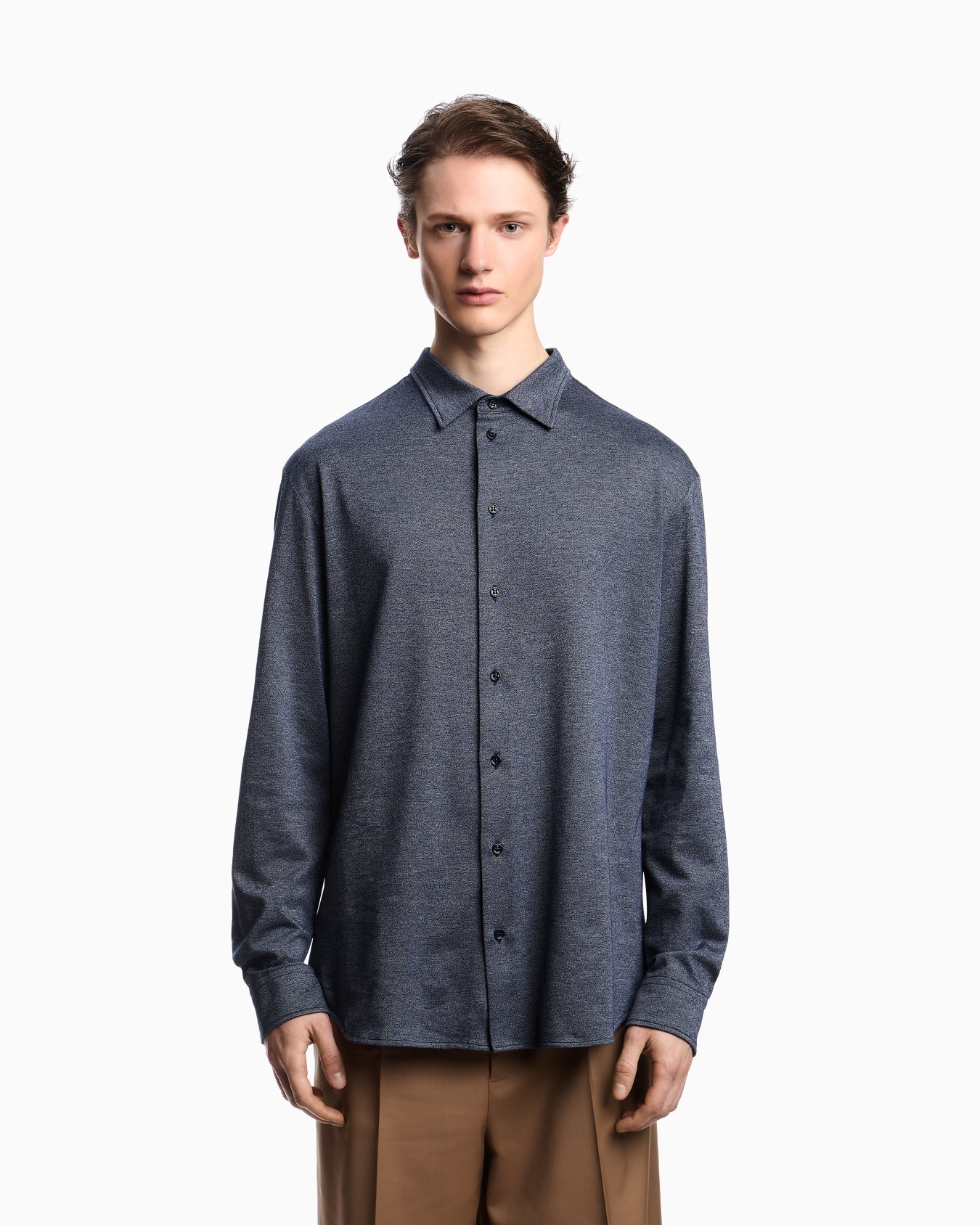 Chemise en jersey jaspé Icon Diapositive 3