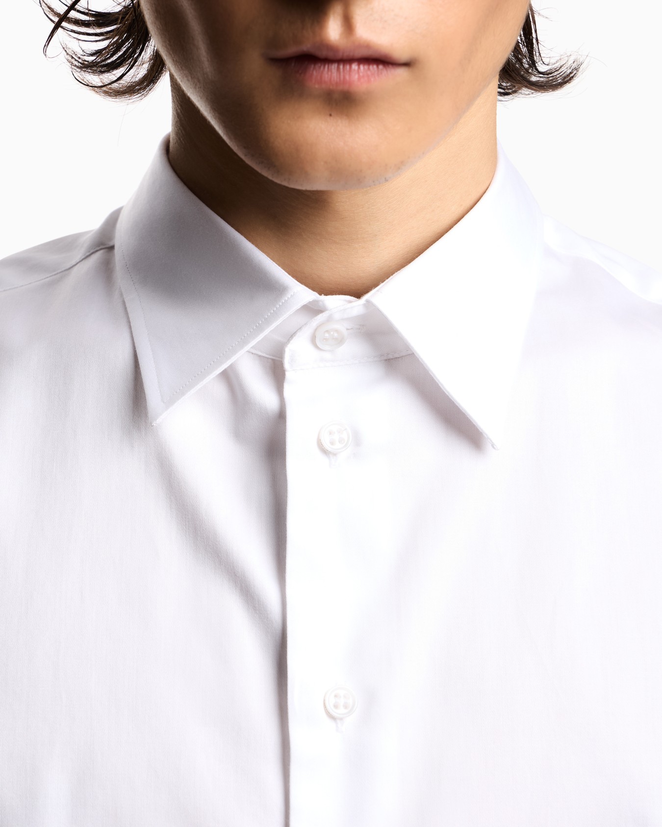 Cotton poplin shirt Slide 4