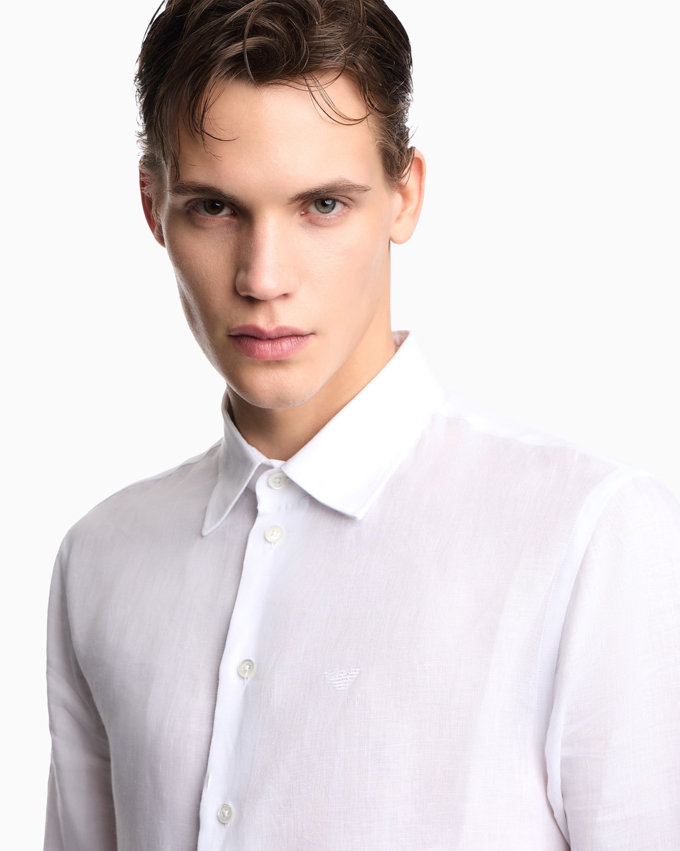 Pure linen shirt Diapositive 4