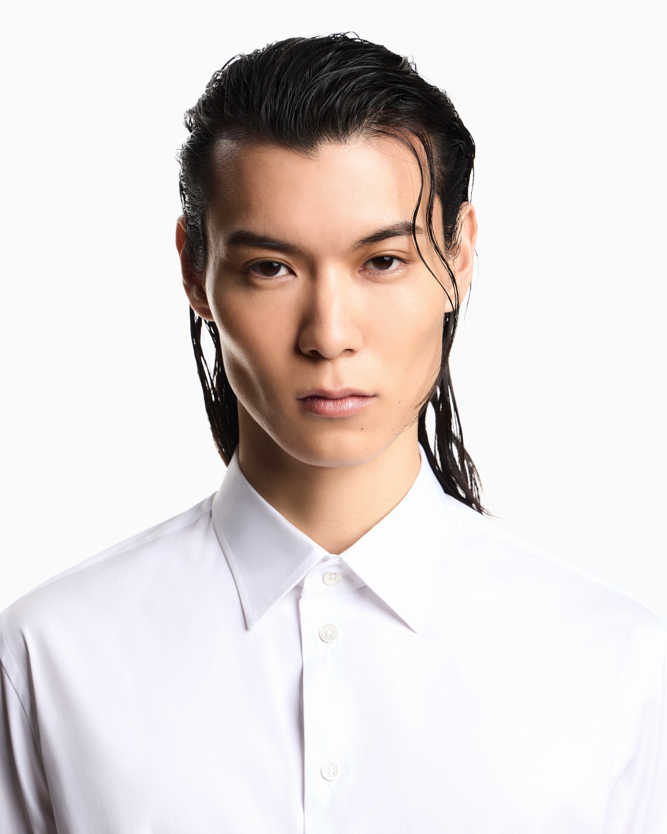 Camicia in tecno cotone stretch Slide 4