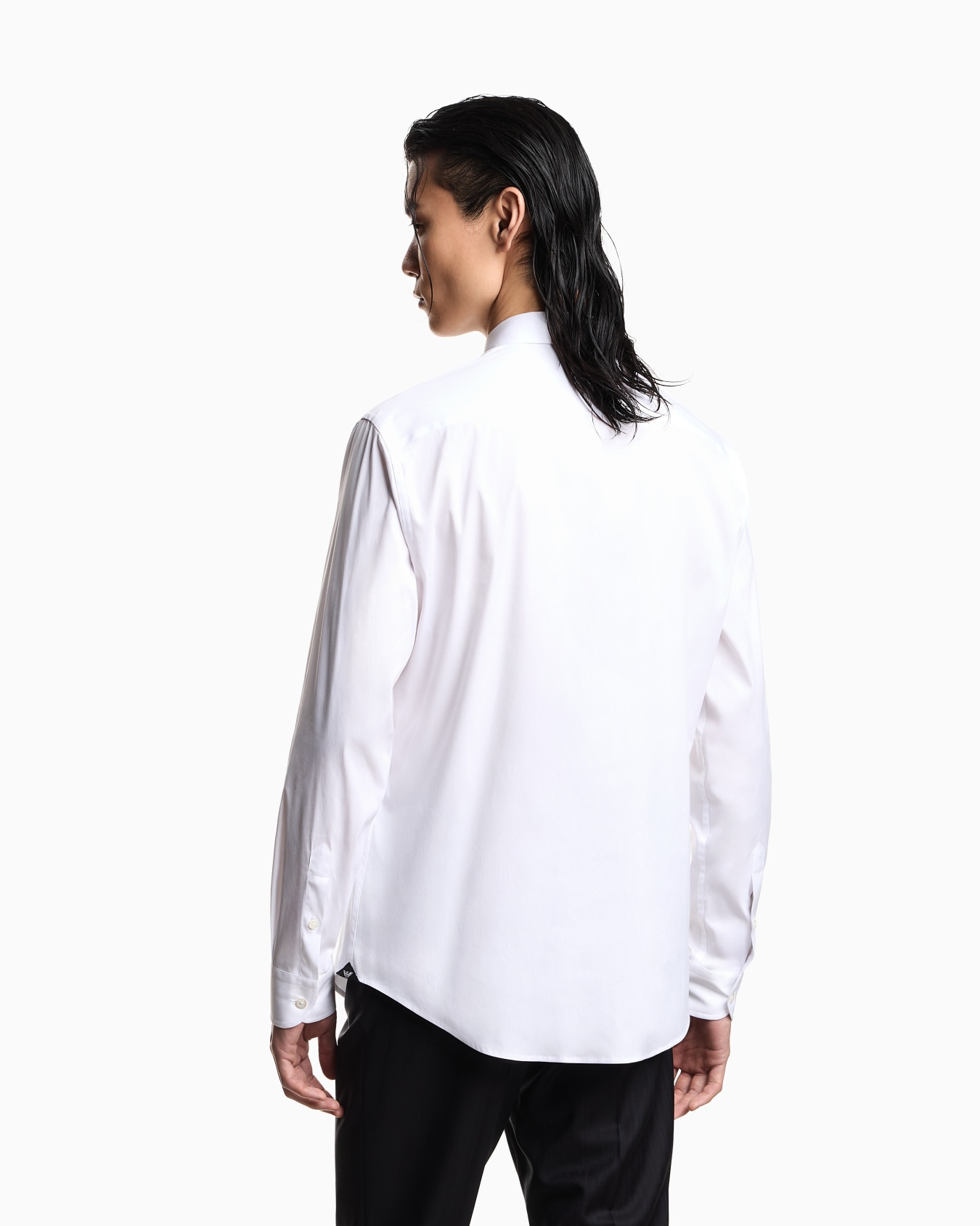 Camicia in tecno cotone stretch Slide 2