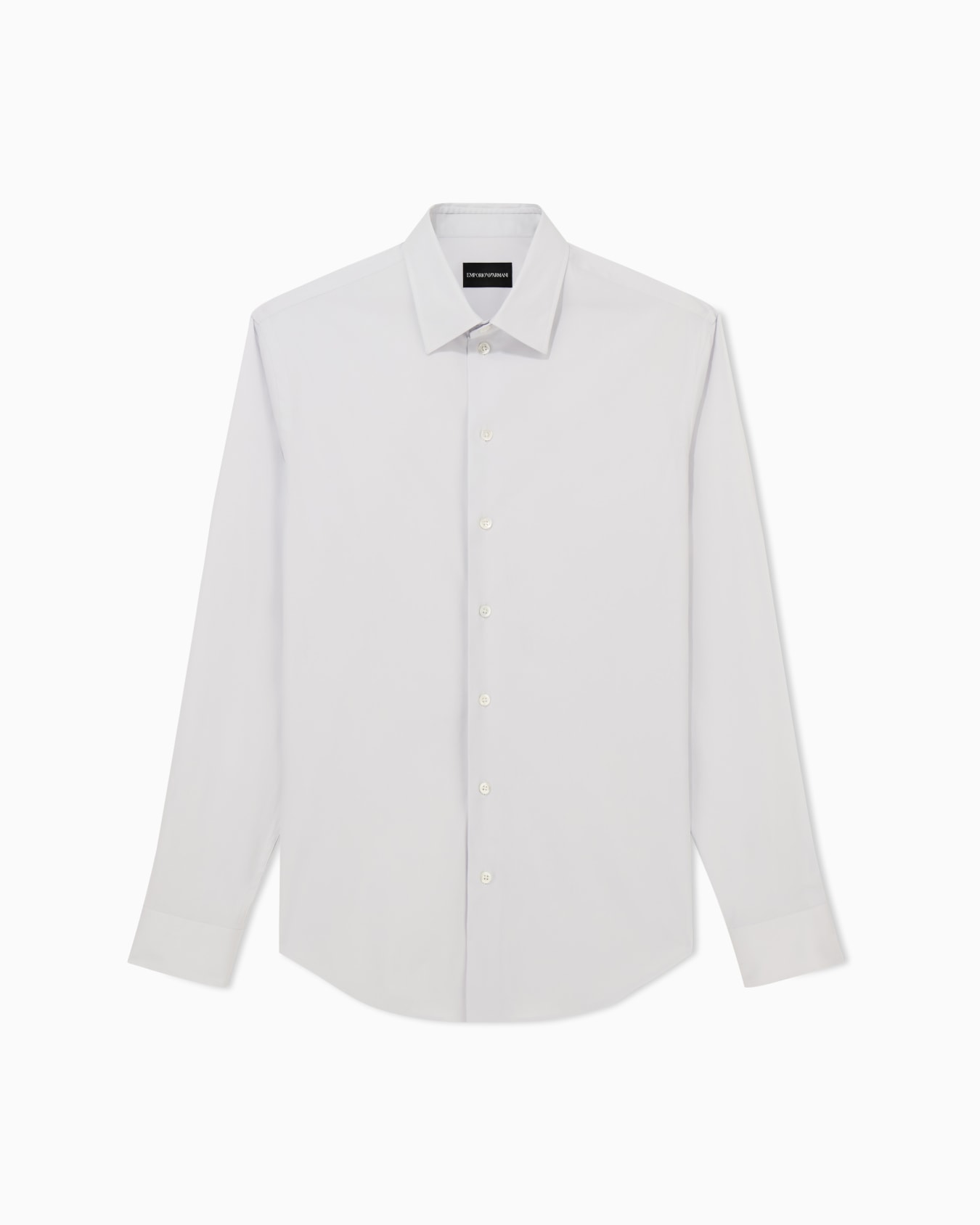 Technical stretch cotton shirt Slide 0