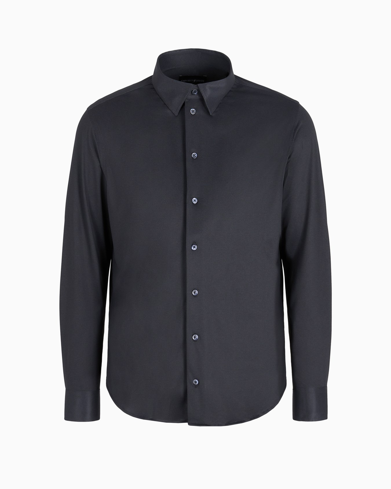 Camicia in tessutto stretch stampato Slide 0