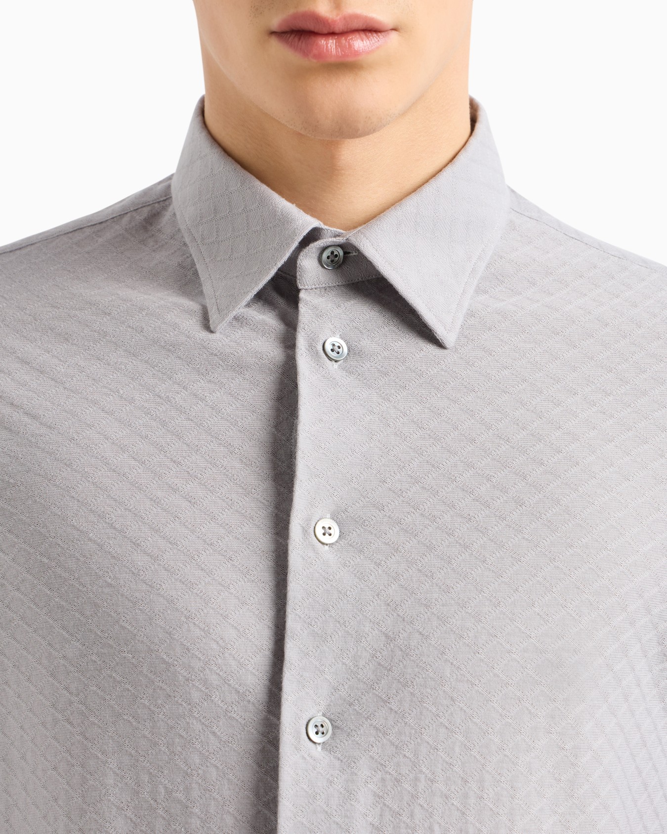 Chemise en jersey ultra fin mélange lyocell ASV Diapositive 4