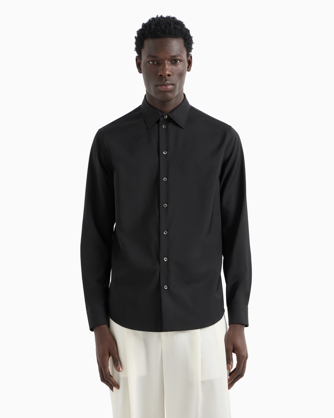 Chemise en toile de laine vierge Diapositive 3