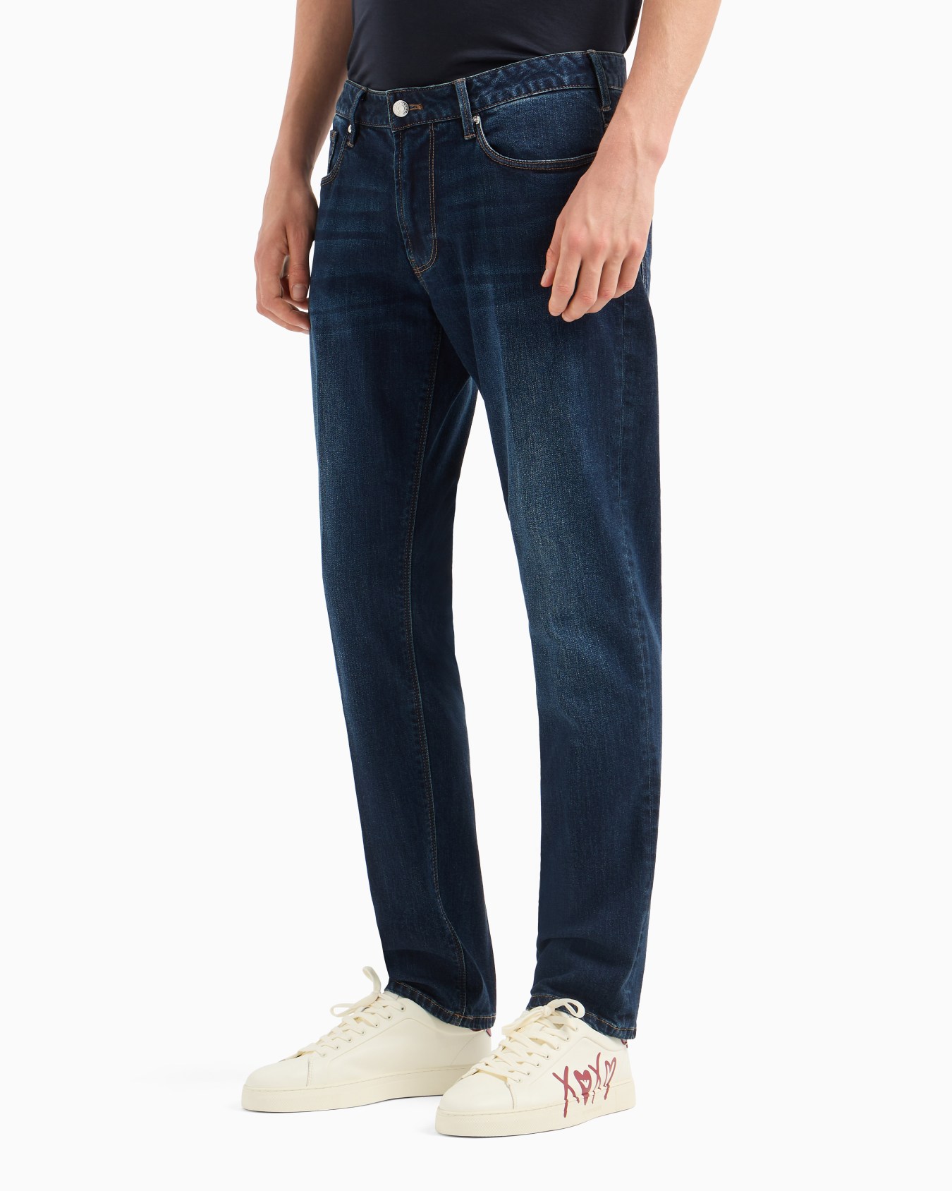 Slim-fit denim jeans Slide 1