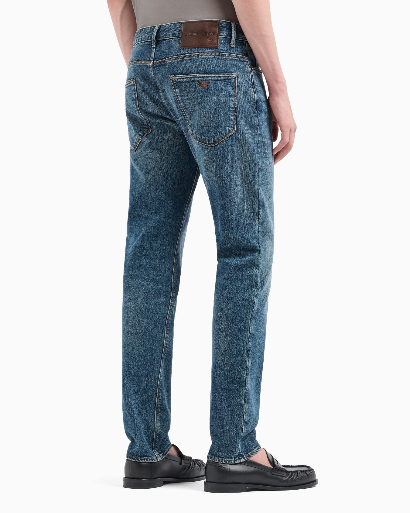 J06 slim-fit, washed denim jeans Slide 3