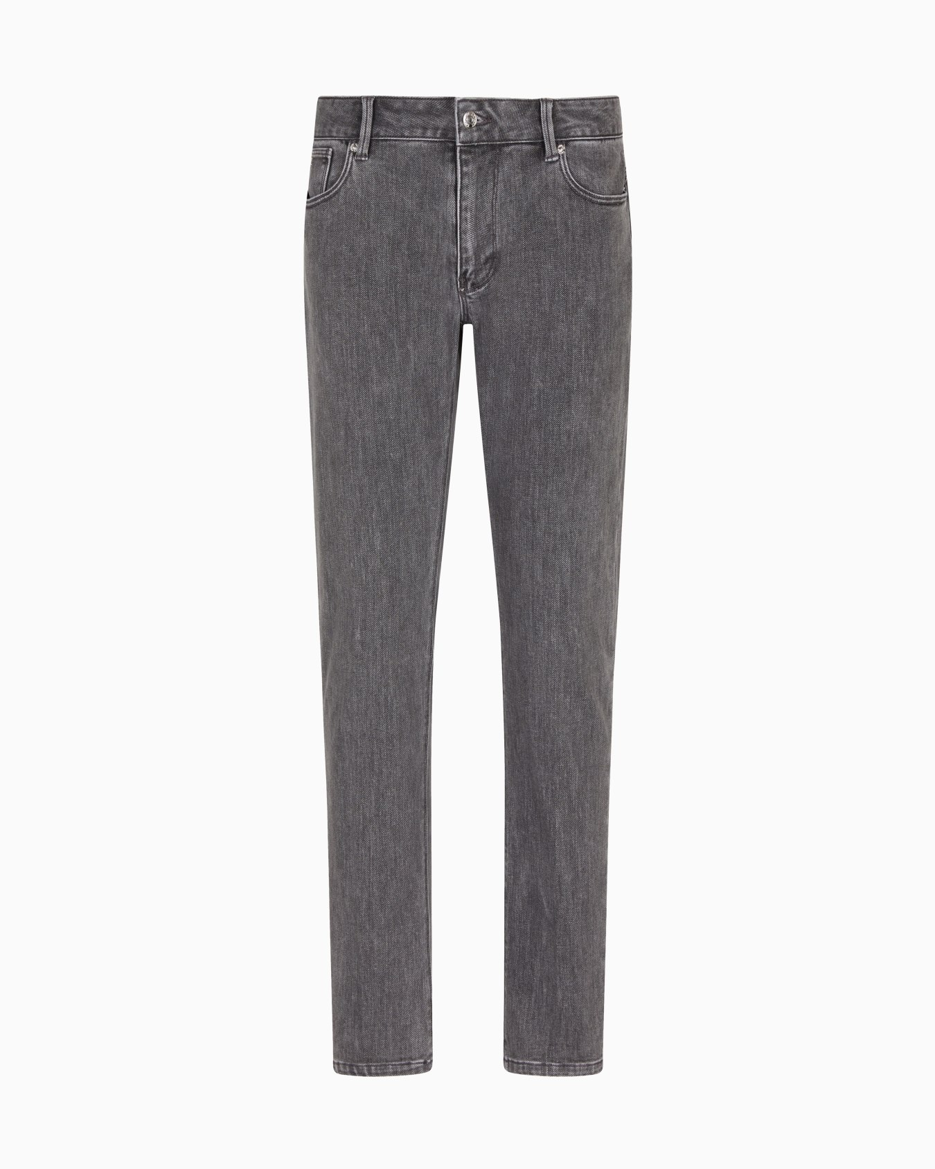 Jean J06 coupe slim en denim stretch stone wash Diapositive 0