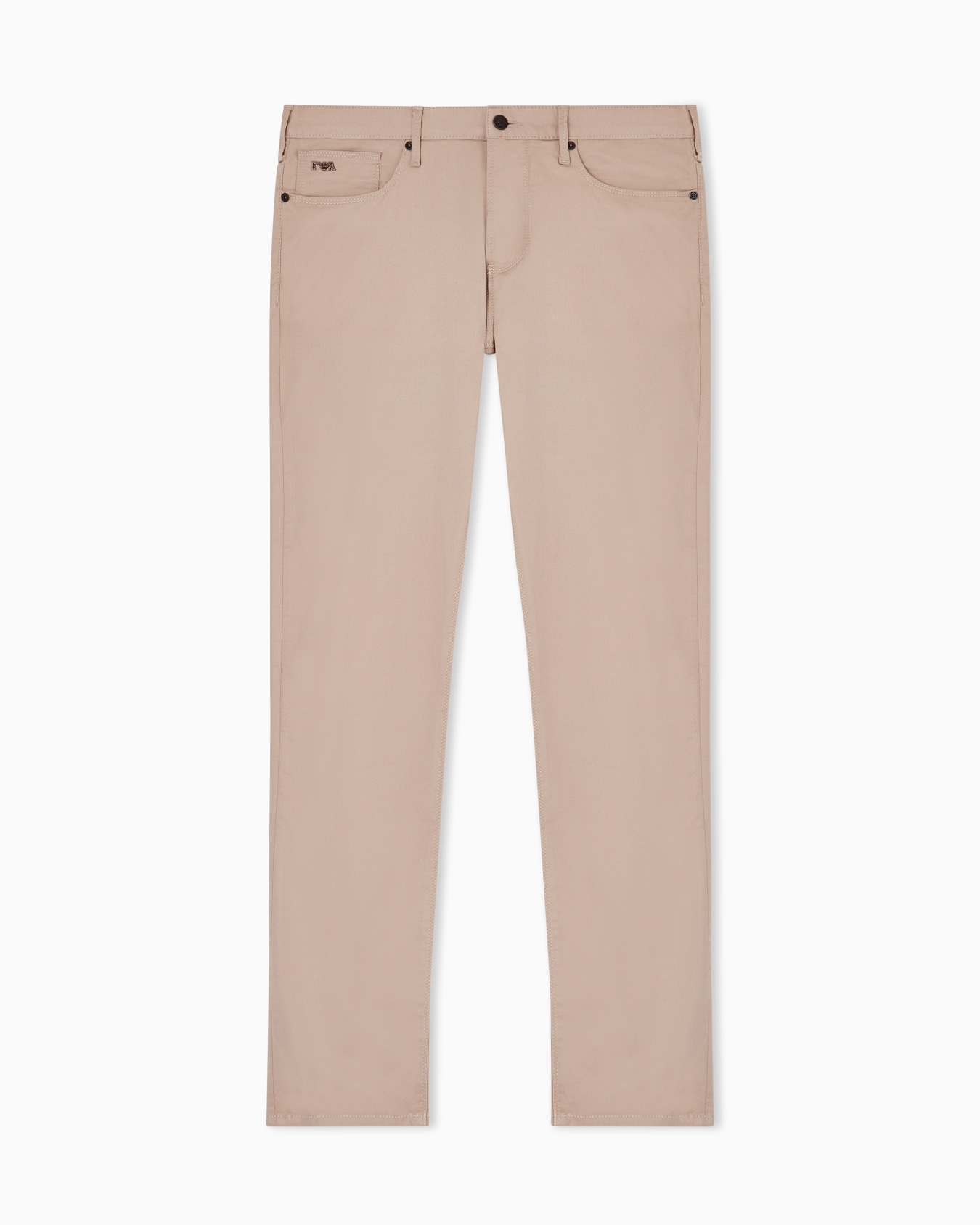 J06 slim-fit trousers in stretch canvas Slide 0