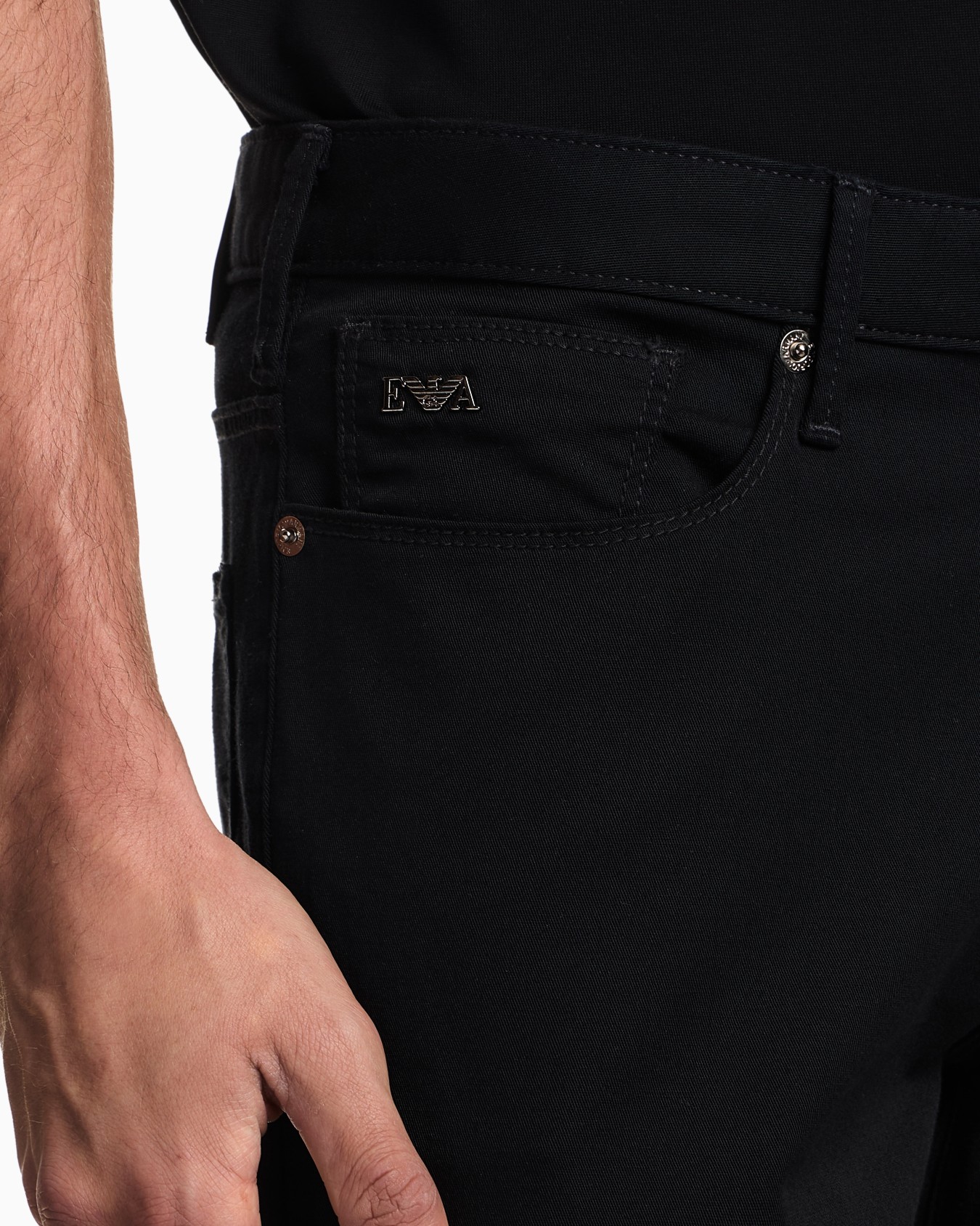 Five-pocket trousers in stretch fabric Slide 4