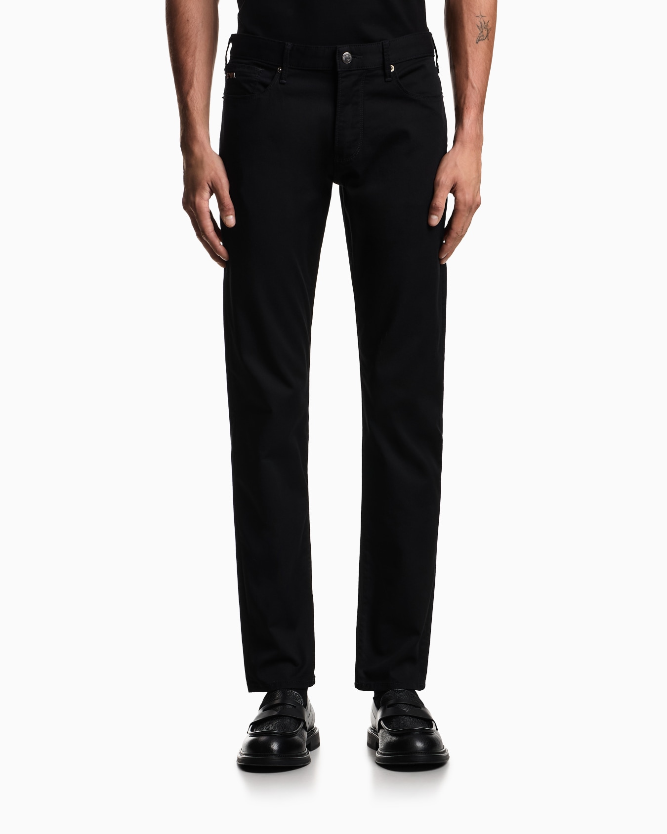 Five-pocket trousers in stretch fabric Slide 3