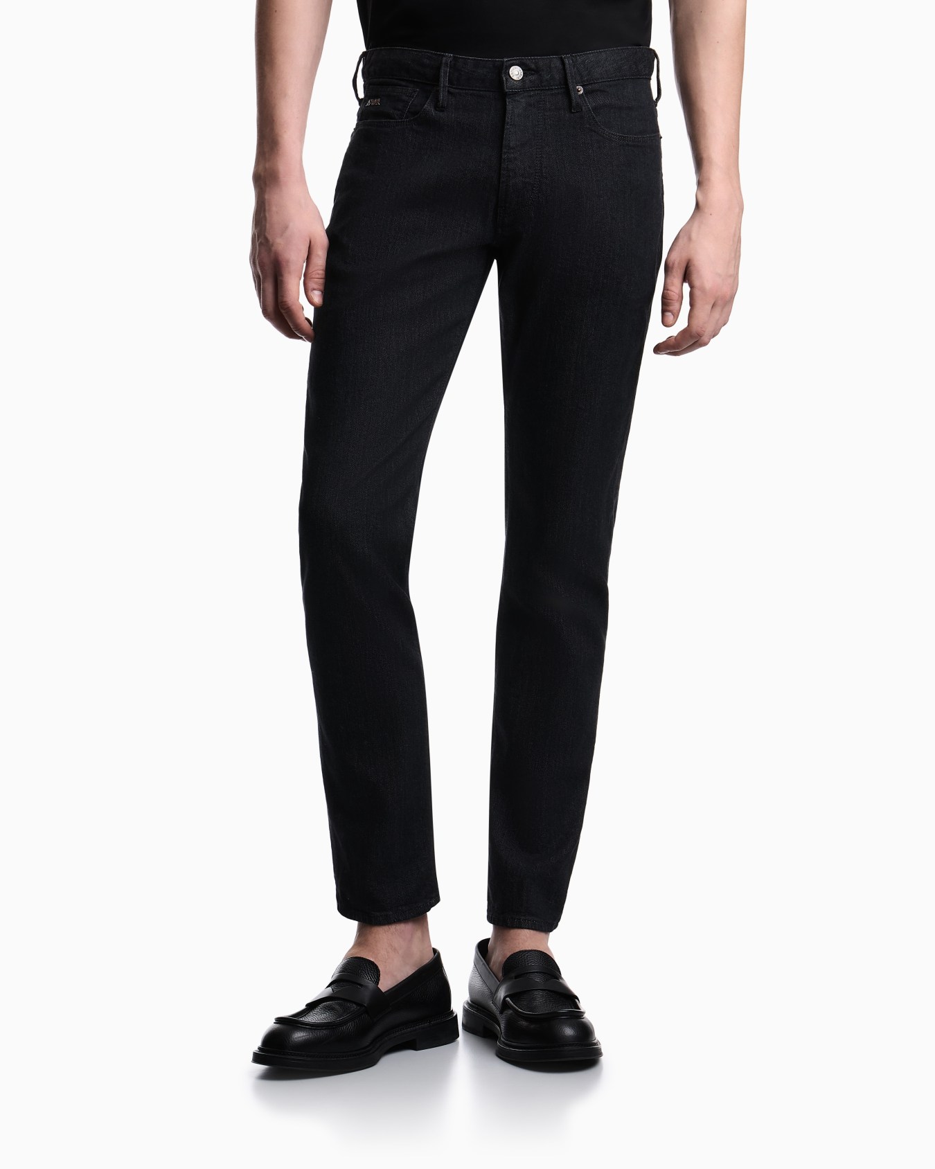 スリムフィットジーンズ J06 ストレッチデニム ストリーク スライドする 2