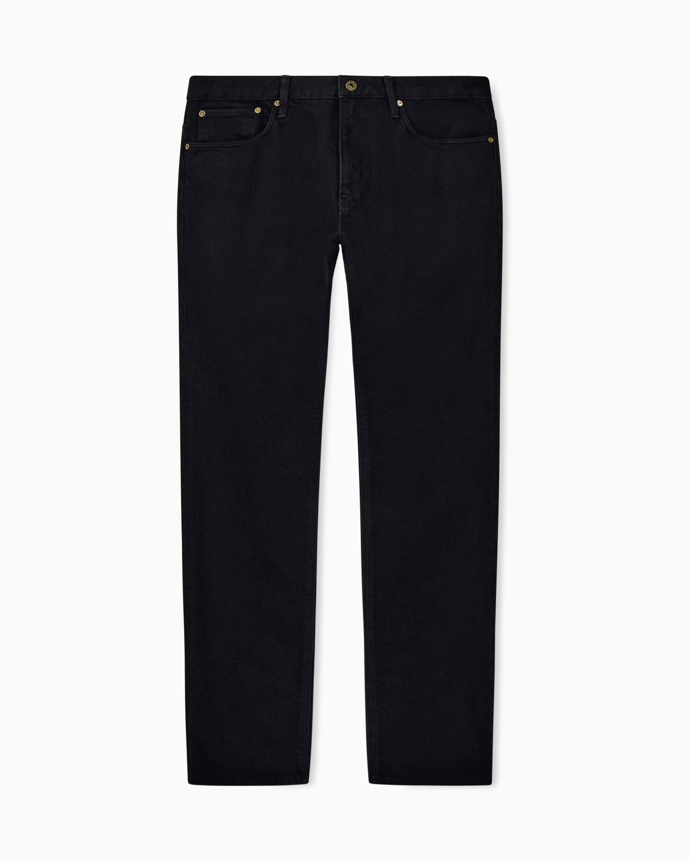 Slim-fit five-pocket jeans in stretch cotton denim Slide 0