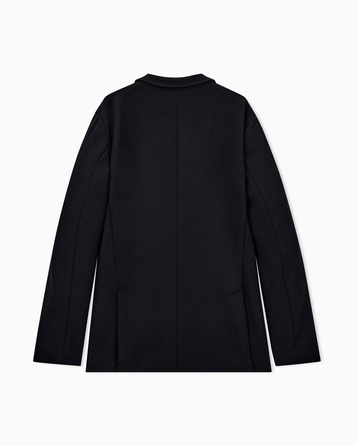 Blazer in techno jersey piquet with regular fit Slide 1