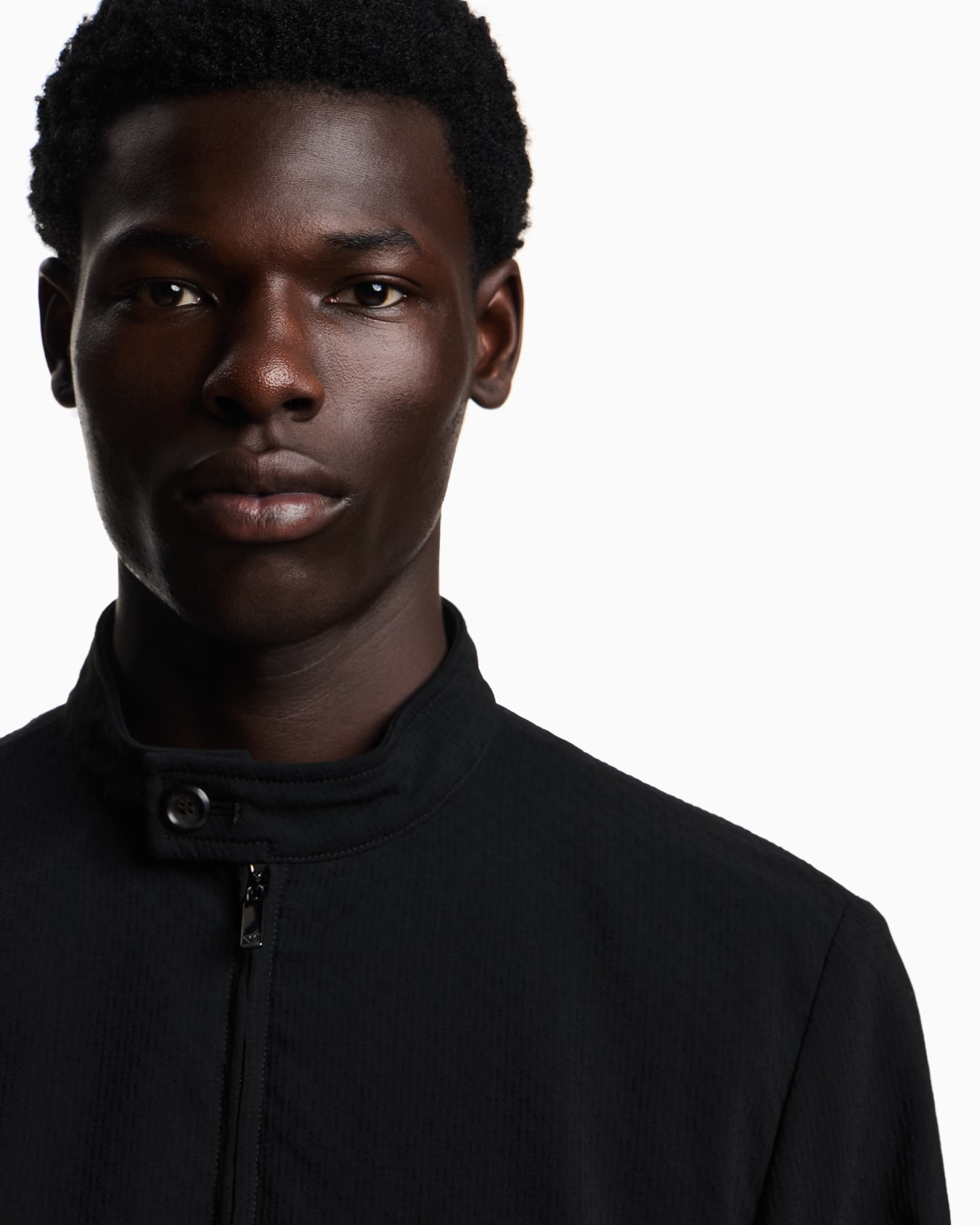 Blouson in fresh Icon textured wool Slide 4