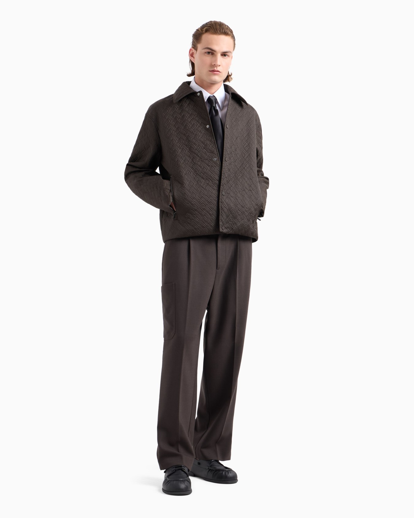 Camicia in cotone armaturato Slide 3