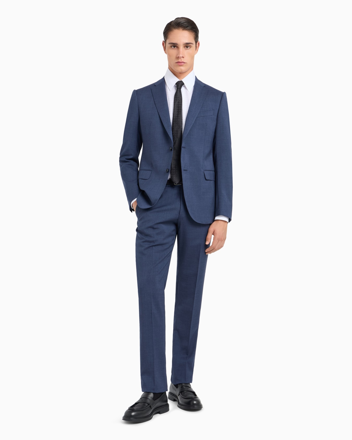 Hemd aus gemustertem Baumwoll-Jacquard Folie 3