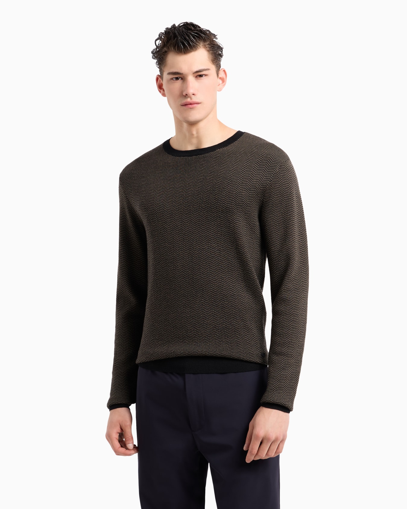 Virgin Wool Sweater Diapositiva 1