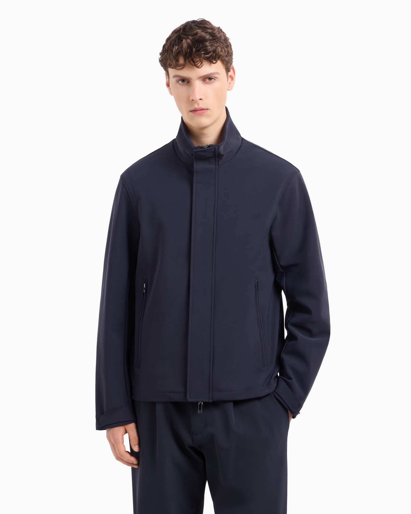 Travel Essential nylon full-zip blouson Slide 1