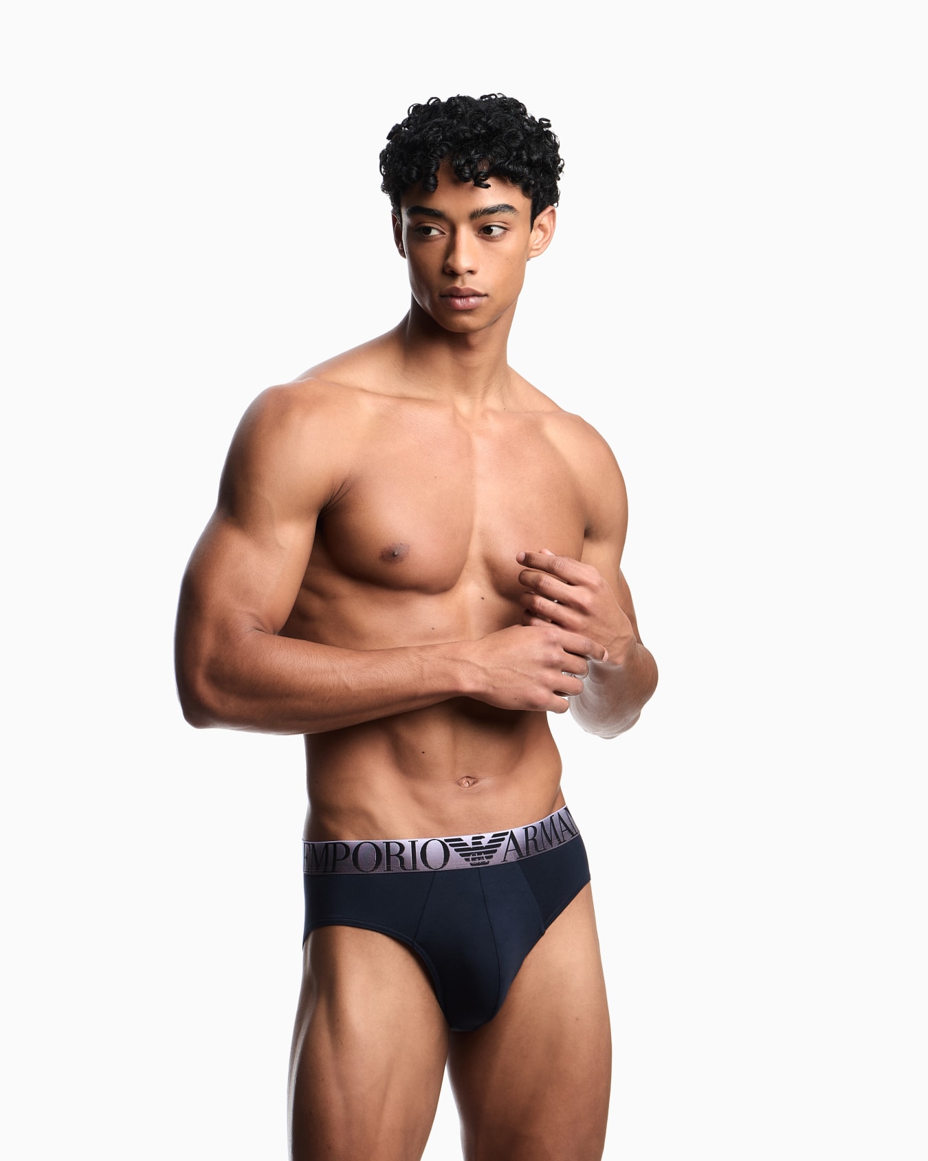 Briefs in superfine cotton  Slide 1