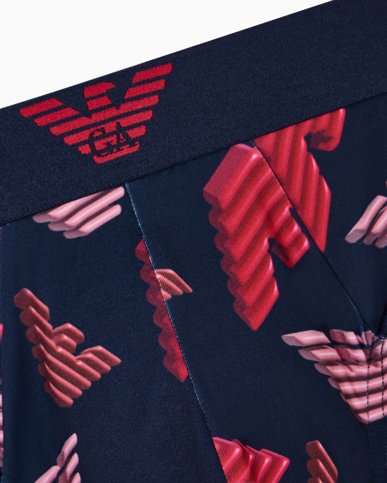 ASV all-over print recycled microfibre briefs Slide 3