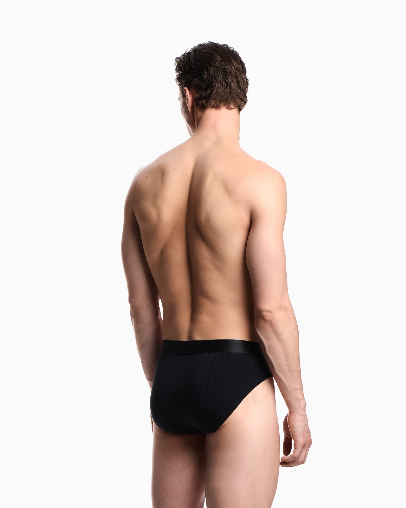 Winter stripe modal-blend briefs Slide 2