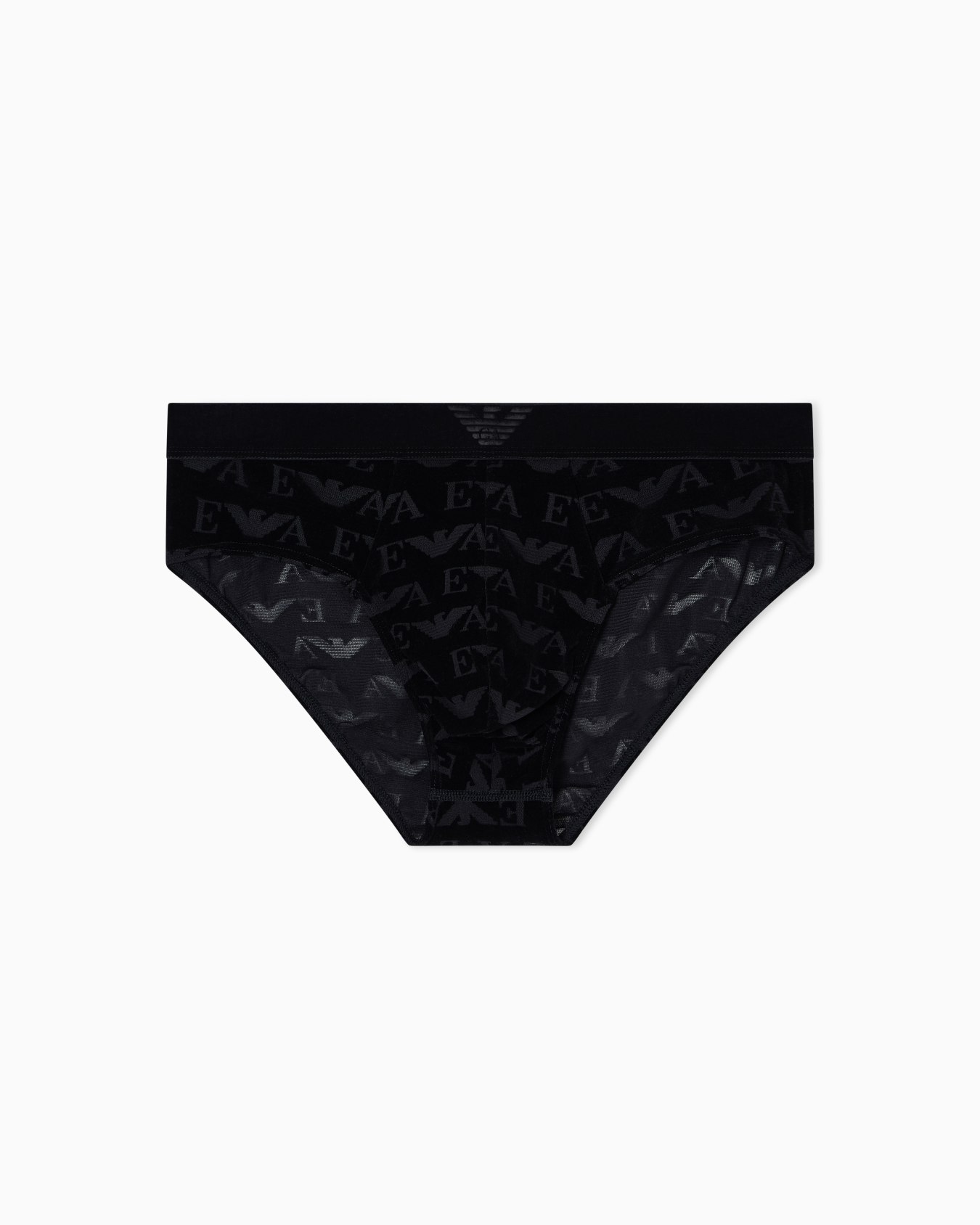 Devoré velvet briefs Slide 0