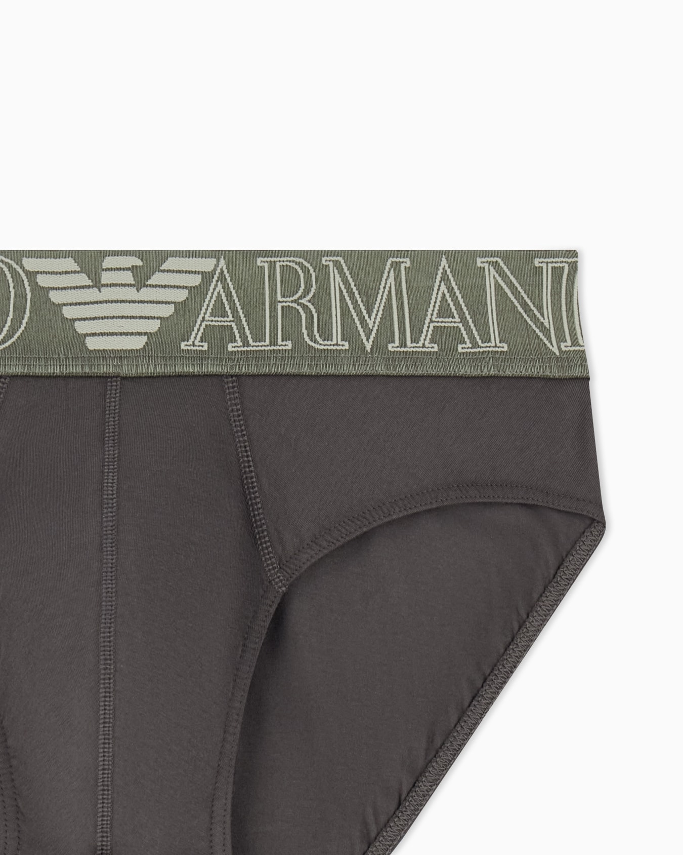 ASV メガロゴ ブリーフ オーガニックジャージー スライドする 1