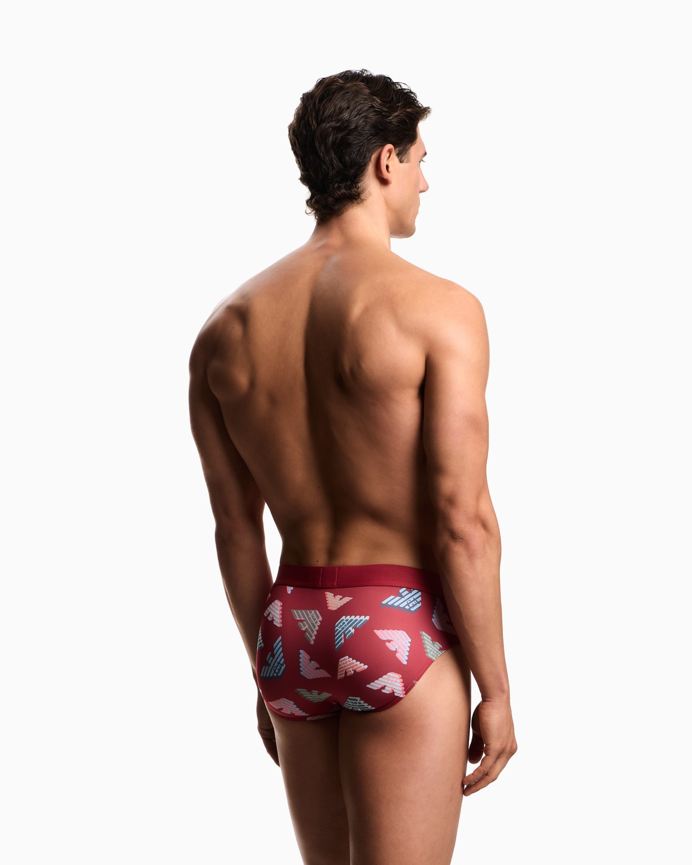 ASV ブリーフ 再生マイクロファイバー オールオーバープリント スライドする 2