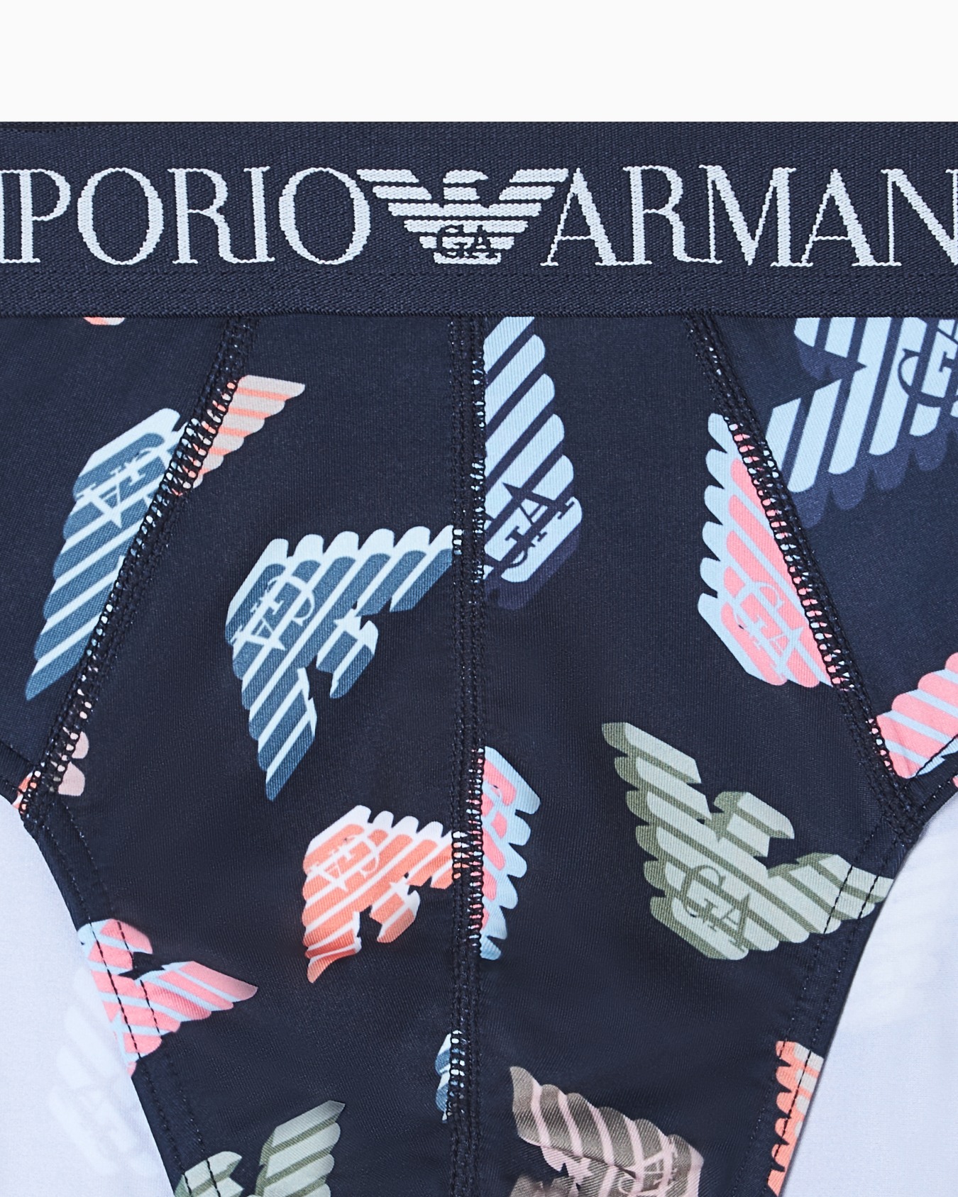 ASV ブリーフ 再生マイクロファイバー オールオーバープリント スライドする 3