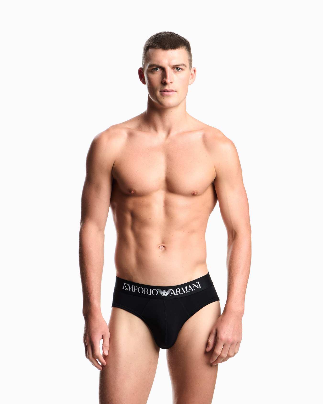 Stretch jersey briefs Slide 1