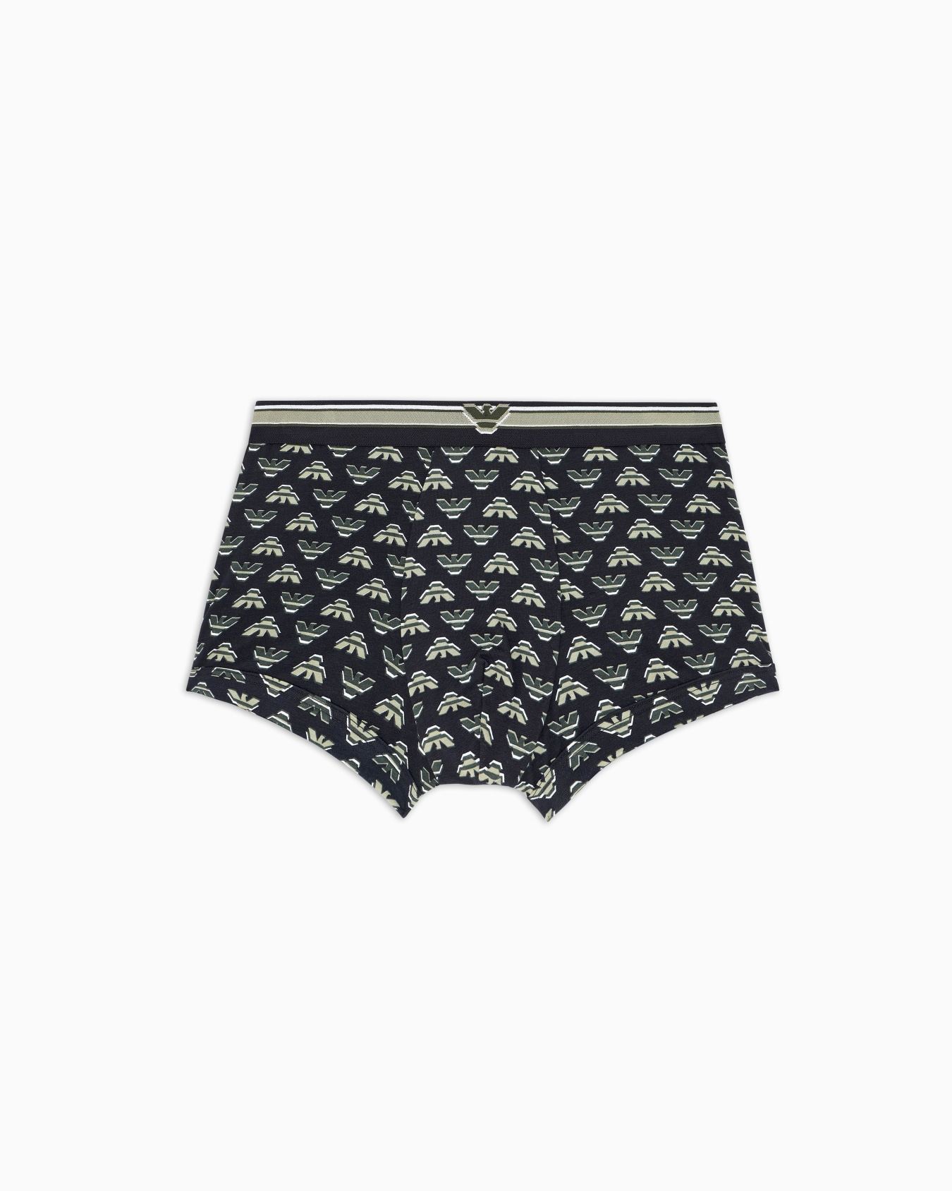 Boxer briefs with all-over bold eagle logo Slide 0