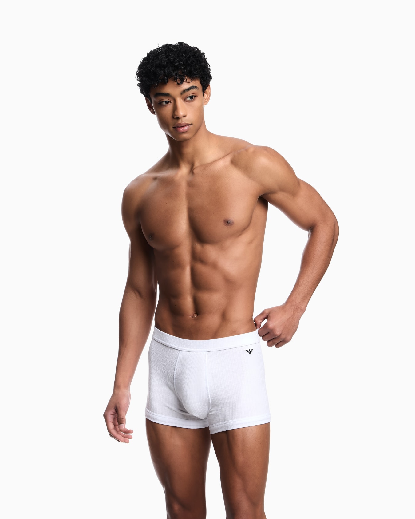 Eagle rib viscose boxer briefs Slide 1