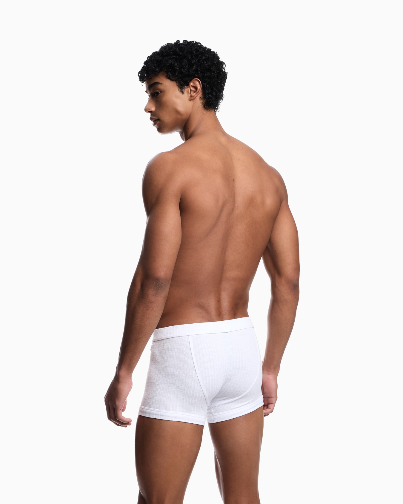 Eagle rib viscose boxer briefs Slide 2