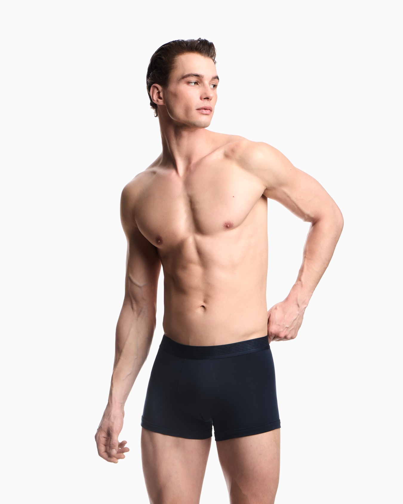 Technical wool Lyocell-blend boxer briefs Slide 1