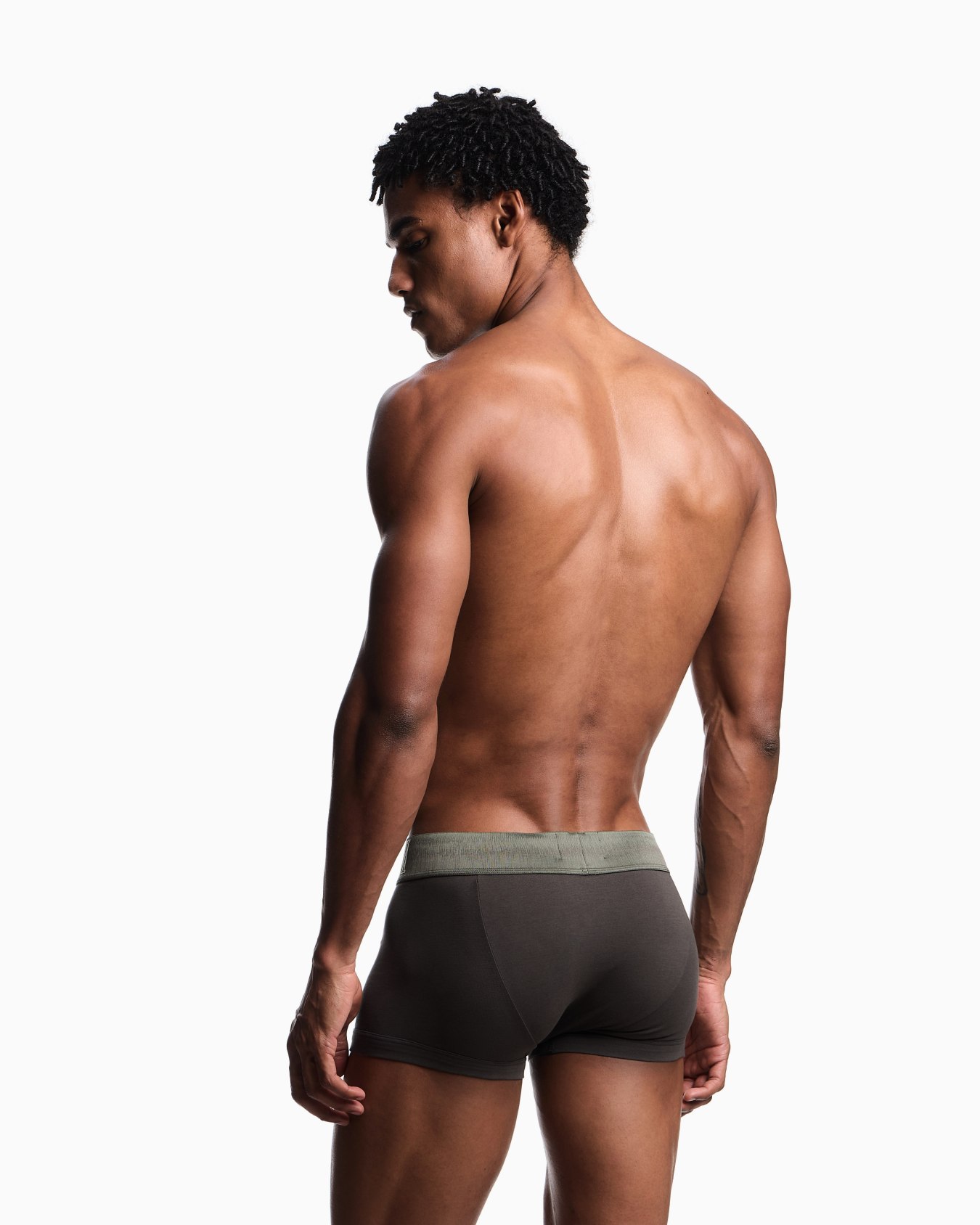 ASV メガロゴ ボクサーパンツ オーガニックジャージー スライドする 2