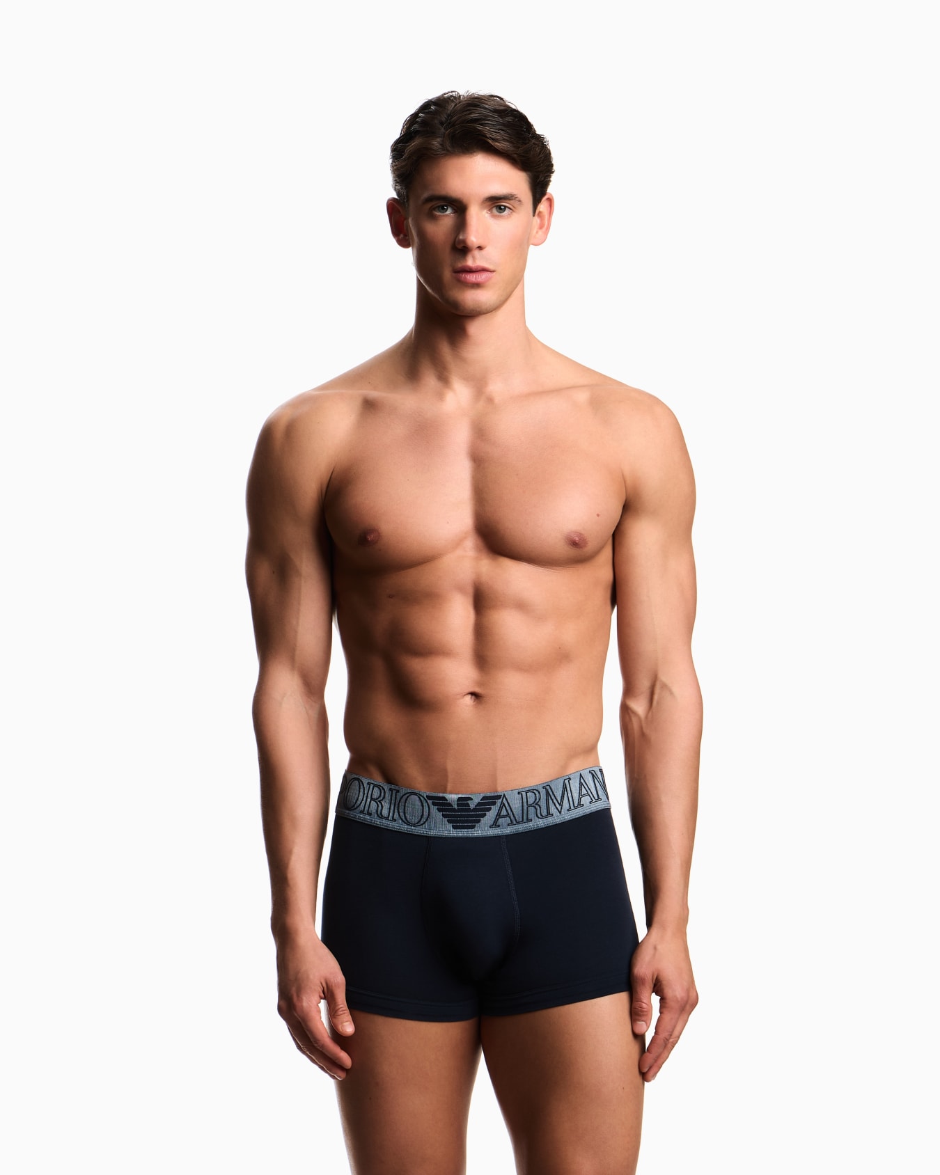 ASV メガロゴ ボクサーパンツ オーガニックジャージー スライドする 1