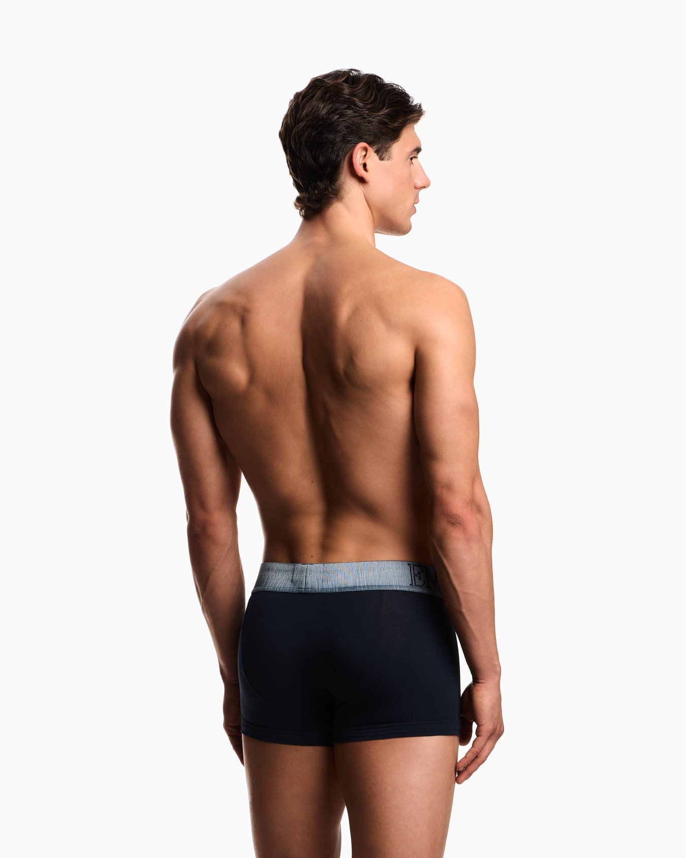 ASV メガロゴ ボクサーパンツ オーガニックジャージー スライドする 2