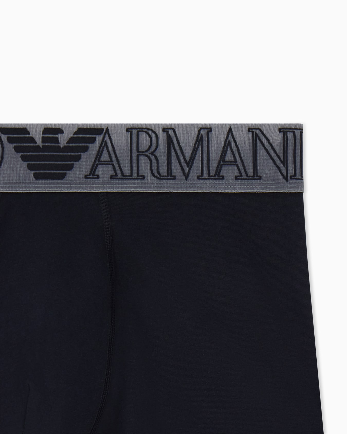 ASV メガロゴ ボクサーパンツ オーガニックジャージー スライドする 1