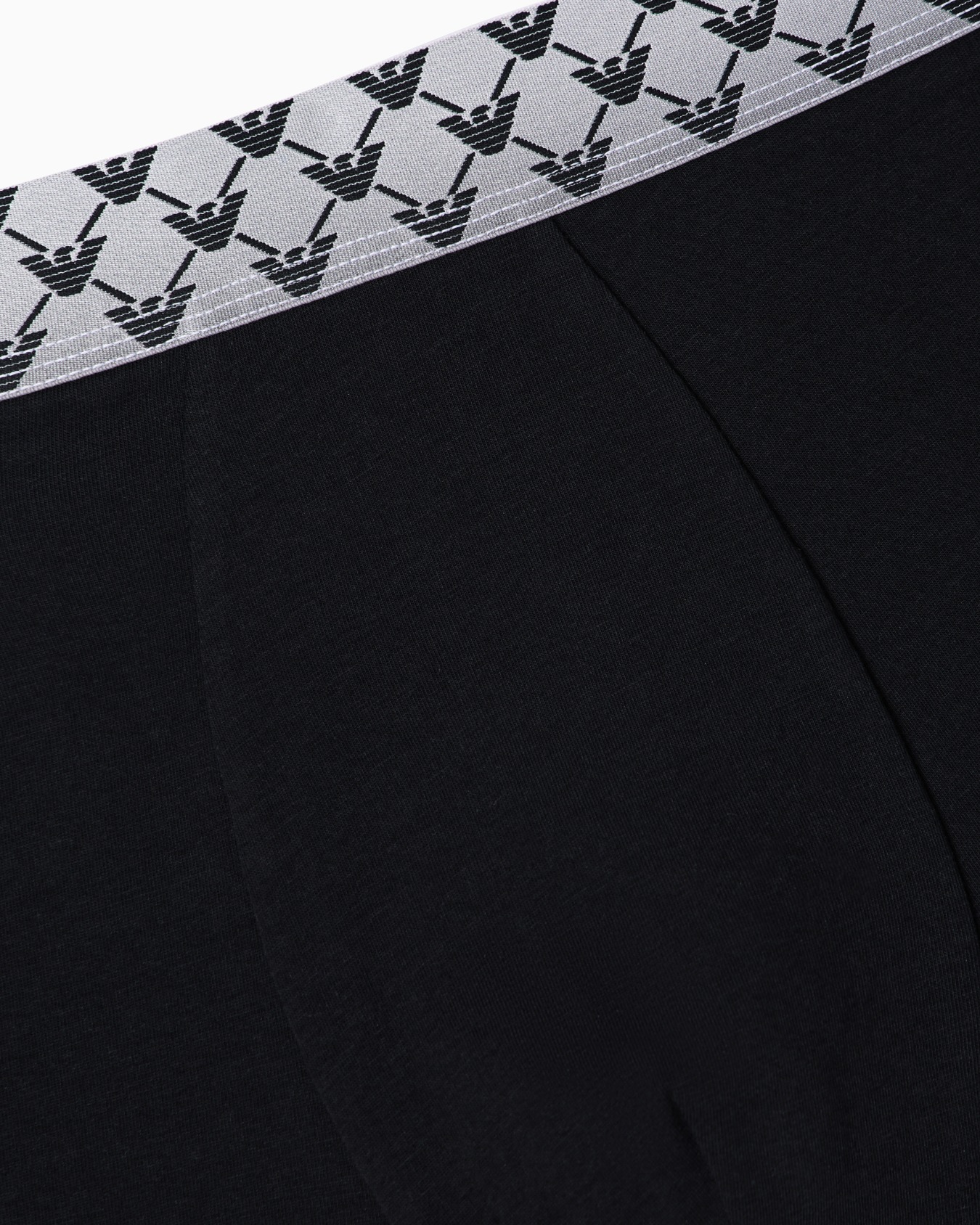 Boxer en jersey biologique avec bande brillante à logo ASV Diapositive 1