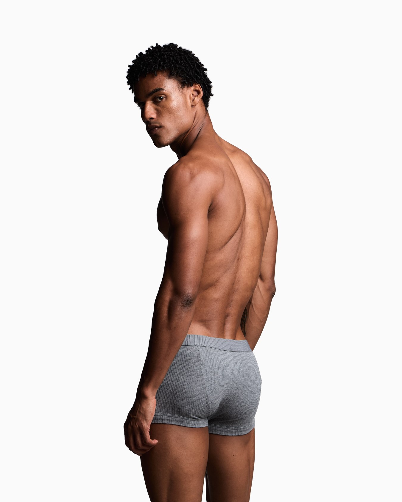 Ribbed jersey boxer briefs Slide 2