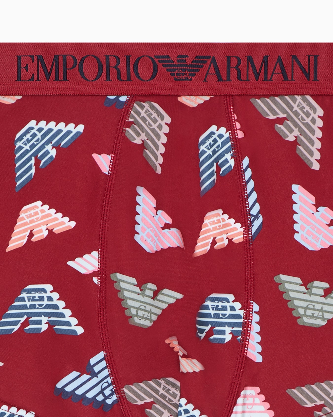 ASV ボクサーパンツ 再生マイクロファイバー オールオーバープリント スライドする 3