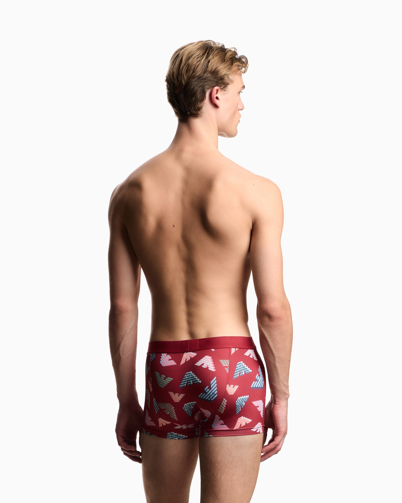 ASV ボクサーパンツ 再生マイクロファイバー オールオーバープリント スライドする 2