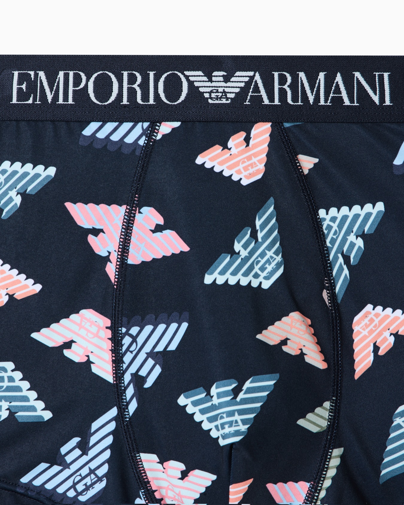 Boxer en microfibre recyclée entièrement imprimé ASV Diapositive 1